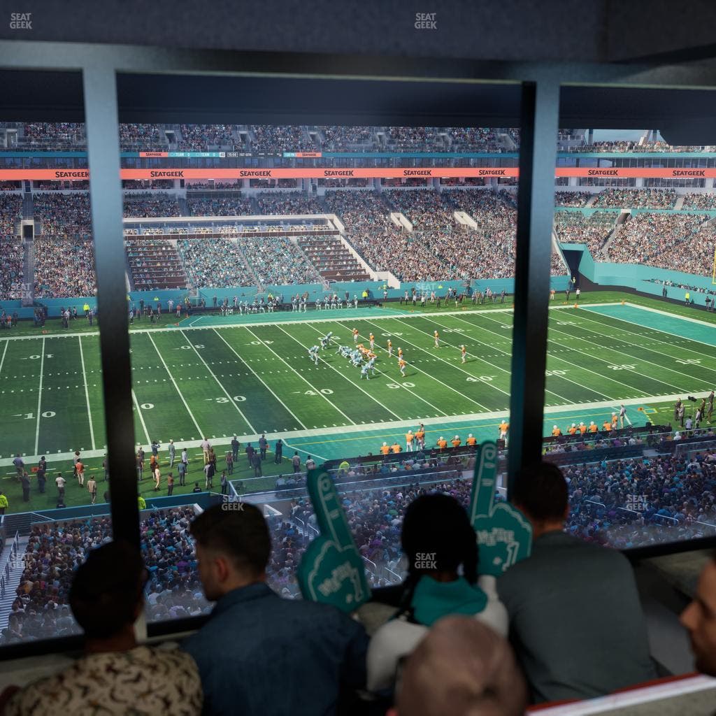 Hard Rock Stadium - Section Mezzanine Suite 20 C Seat View