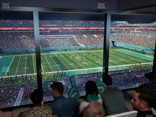 Hard Rock Stadium - Section Mezzanine Suite 20 C Seat View