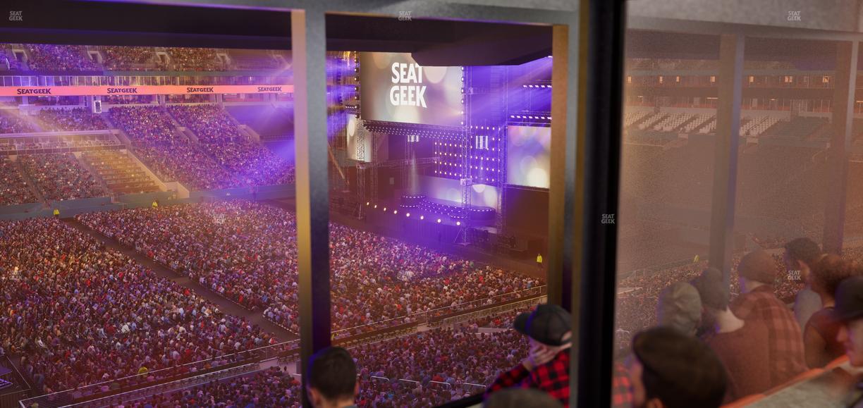 Hard Rock Stadium - Section Mezzanine Suite 20 C Seat View