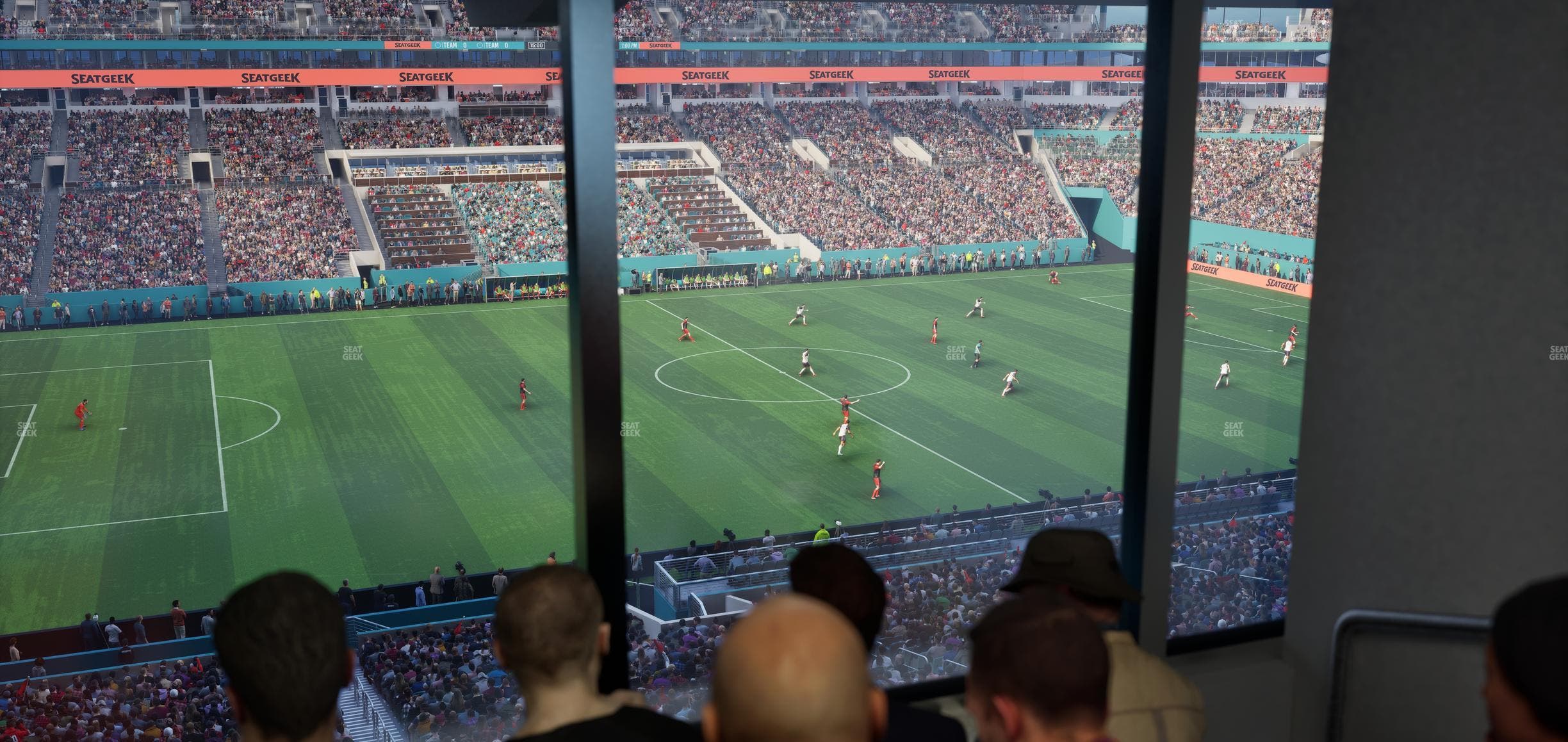 Hard Rock Stadium - Section Mezzanine Suite 21 A Seat View