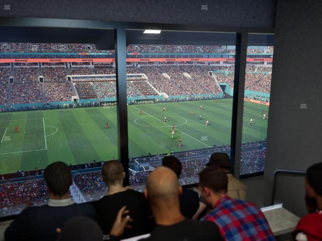 Hard Rock Stadium - Section Mezzanine Suite 21 A Seat View Hard Rock Stadium - Section Mezzanine Suite 21 A Seat View