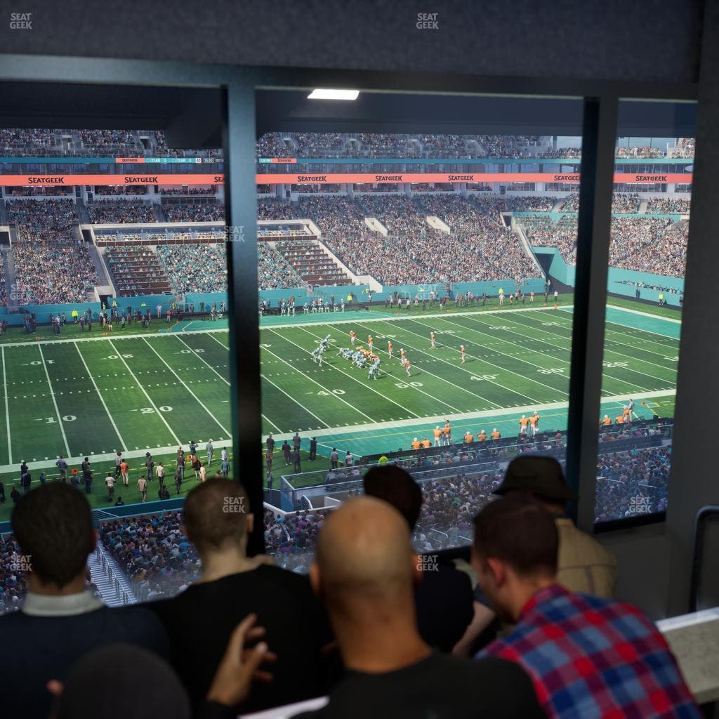 Hard Rock Stadium - Section Mezzanine Suite 21 A Seat View
