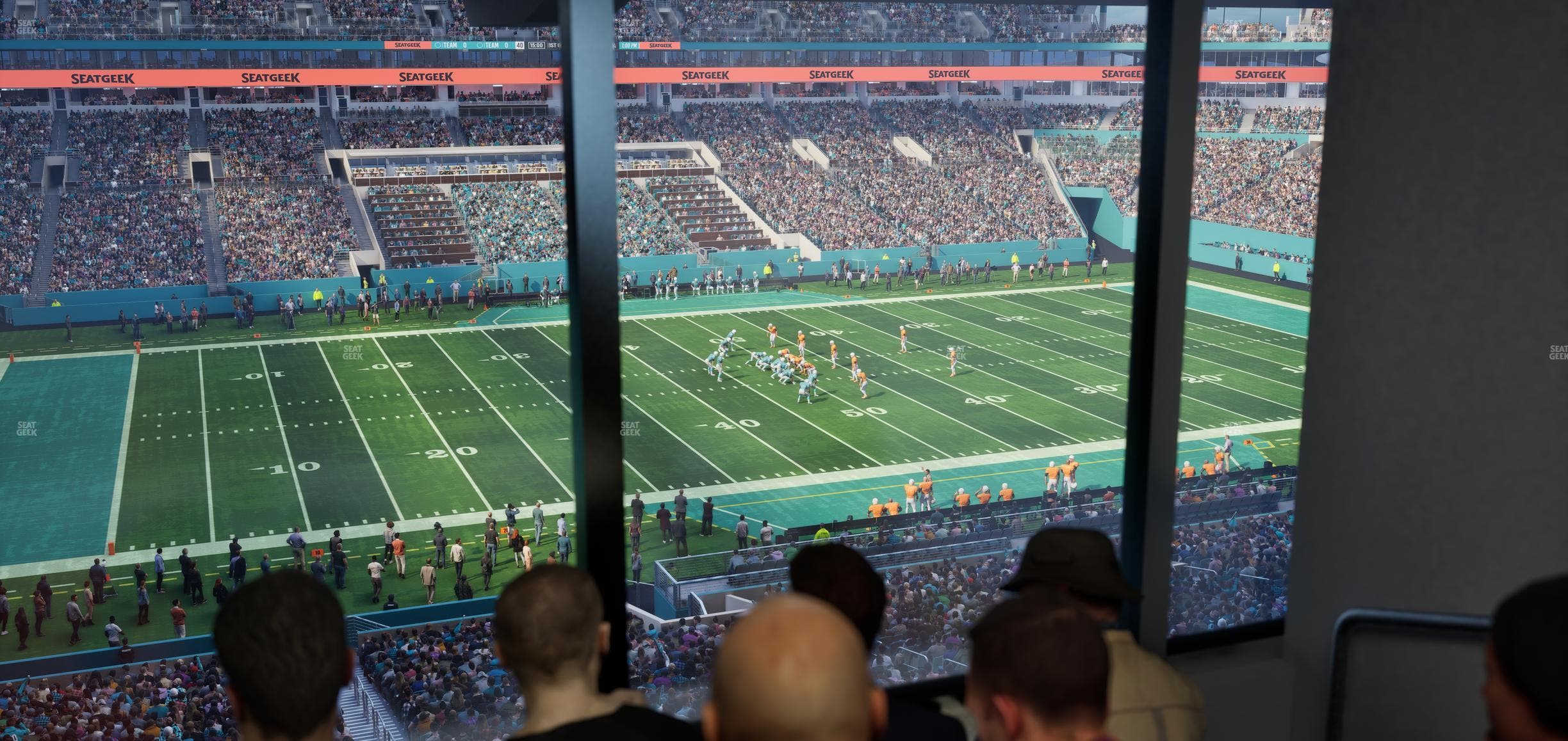 Hard Rock Stadium - Section Mezzanine Suite 21 A Seat View