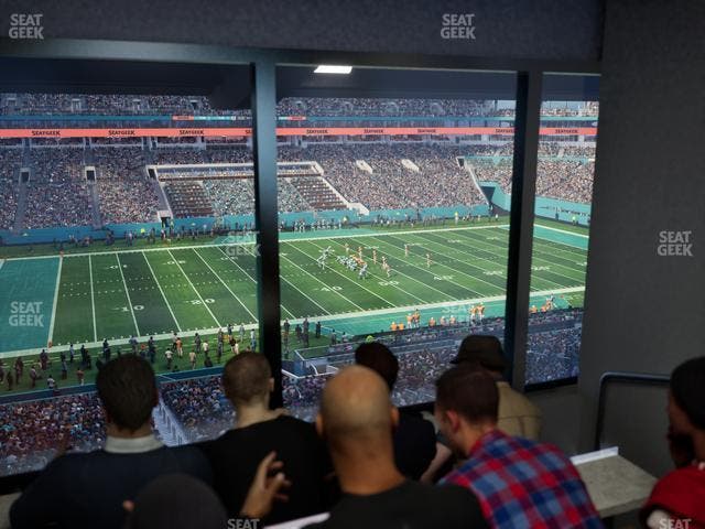 Hard Rock Stadium - Section Mezzanine Suite 21 A Seat View