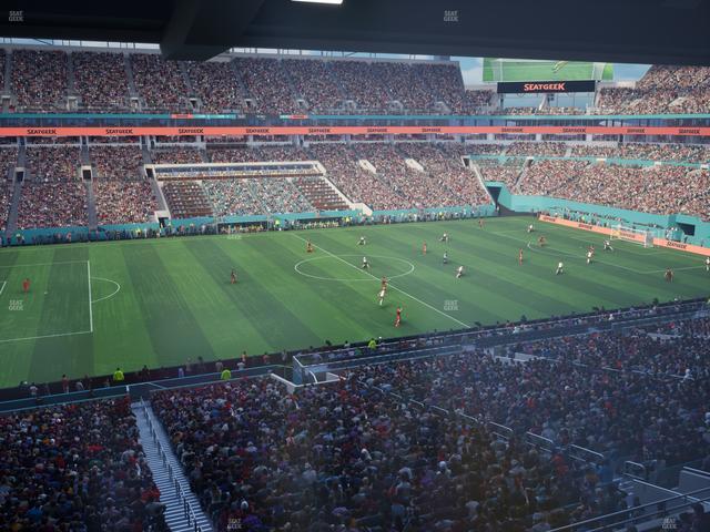 Hard Rock Stadium - Section Mezzanine Suite 21 A Seat View