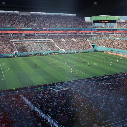 Hard Rock Stadium - Section Mezzanine Suite 21 B Seat View