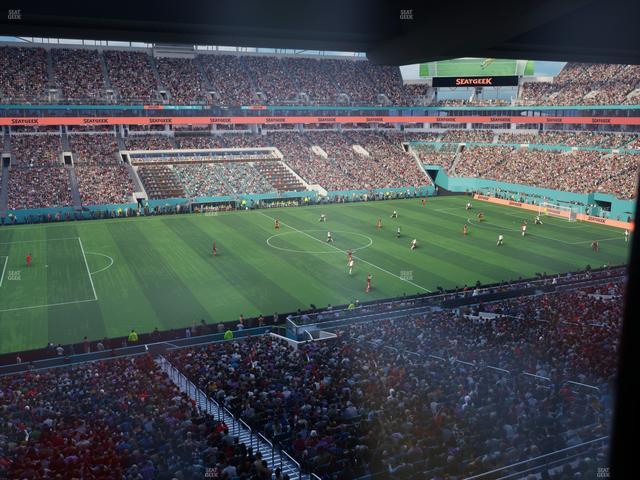 Hard Rock Stadium - Section Mezzanine Suite 21 B Seat View