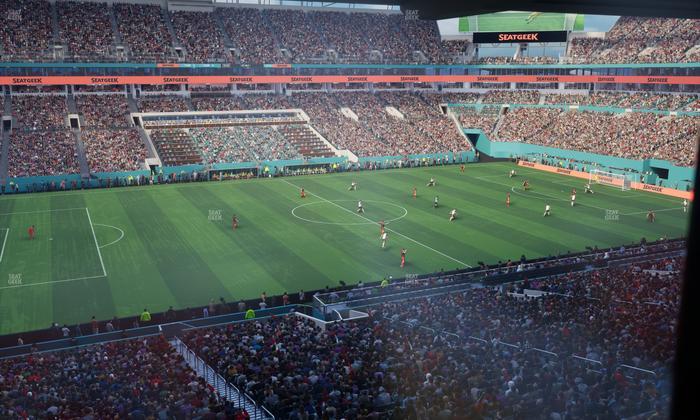 Hard Rock Stadium - Section Mezzanine Suite 21 B Seat View