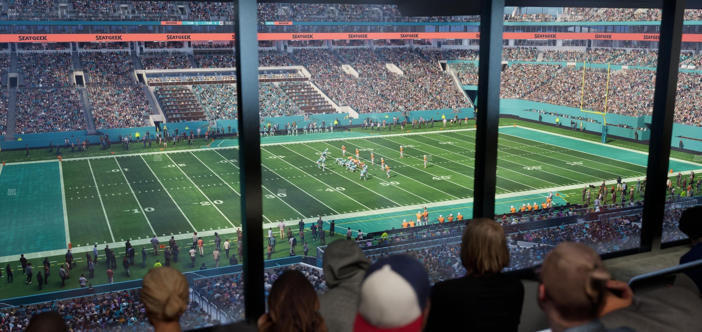Hard Rock Stadium - Section Mezzanine Suite 21 B Seat View