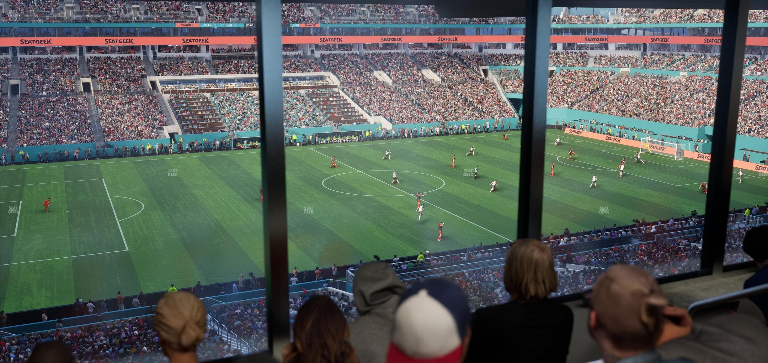 Hard Rock Stadium - Section Mezzanine Suite 21 B Seat View