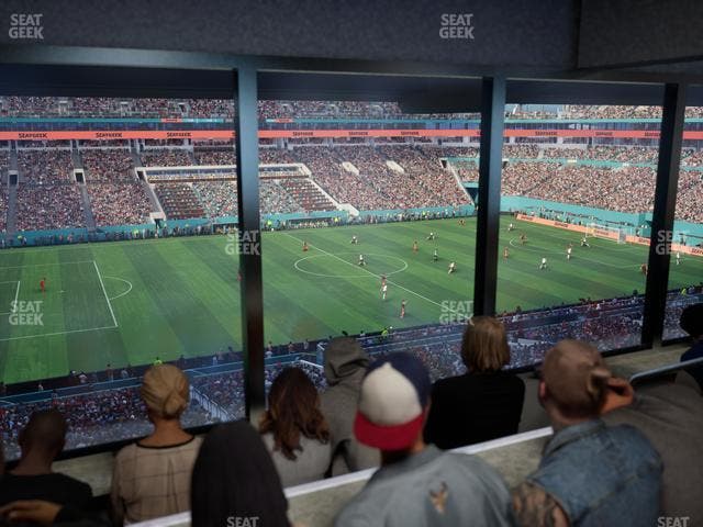 Hard Rock Stadium - Section Mezzanine Suite 21 B Seat View