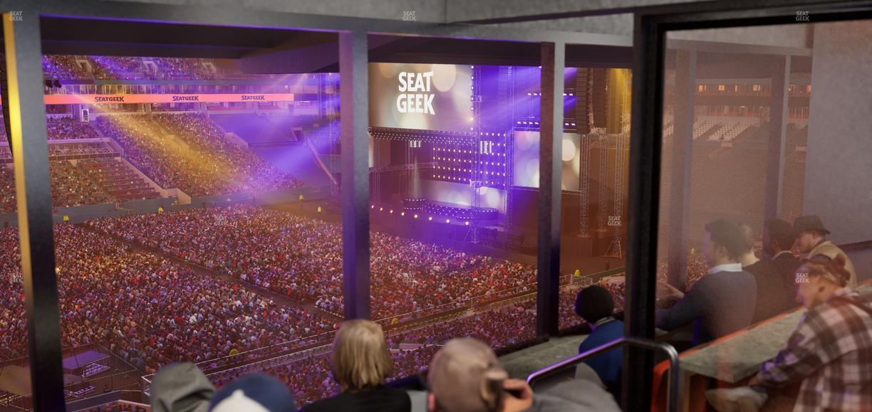 Hard Rock Stadium - Section Mezzanine Suite 21 B Seat View