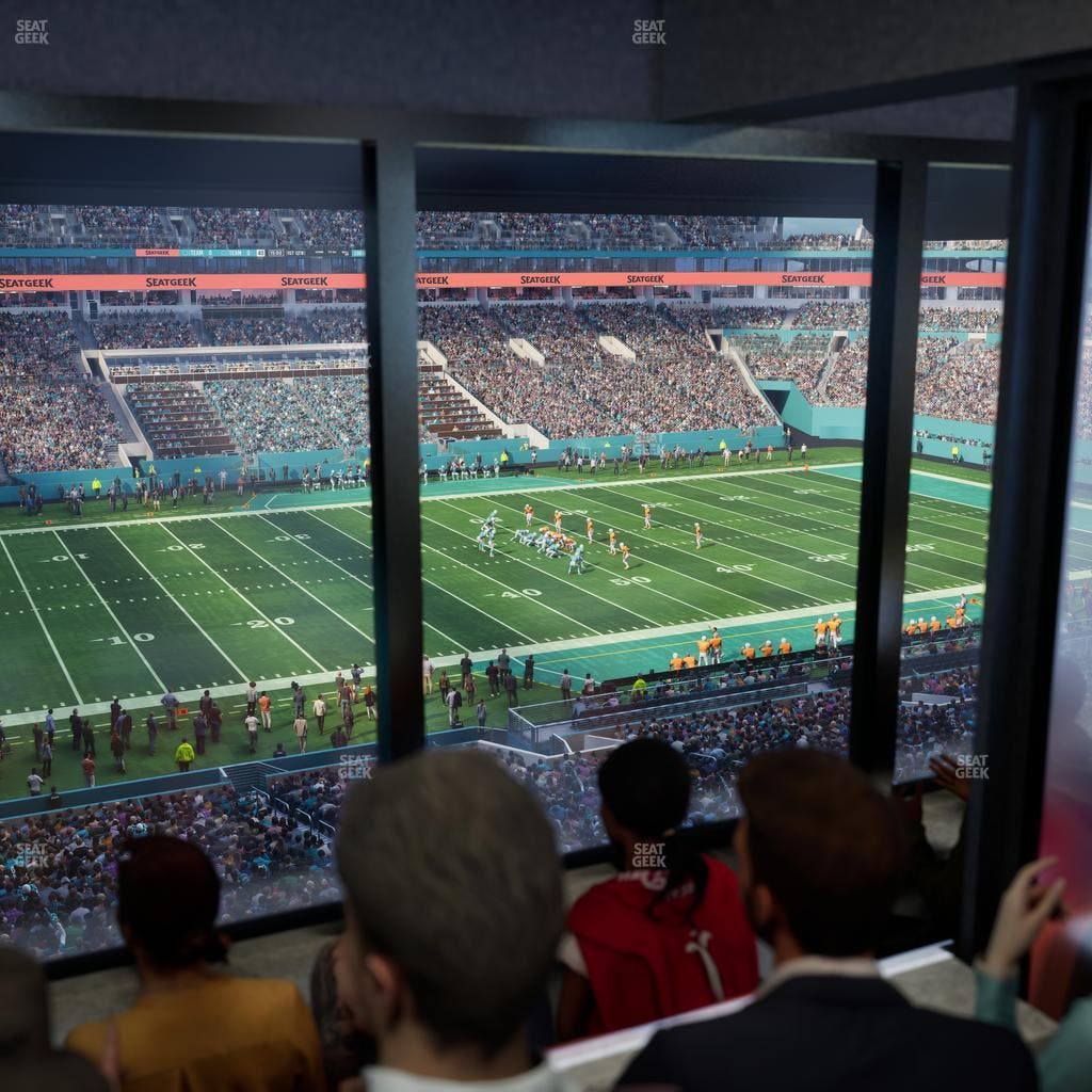Hard Rock Stadium - Section Mezzanine Suite 21 C Seat View