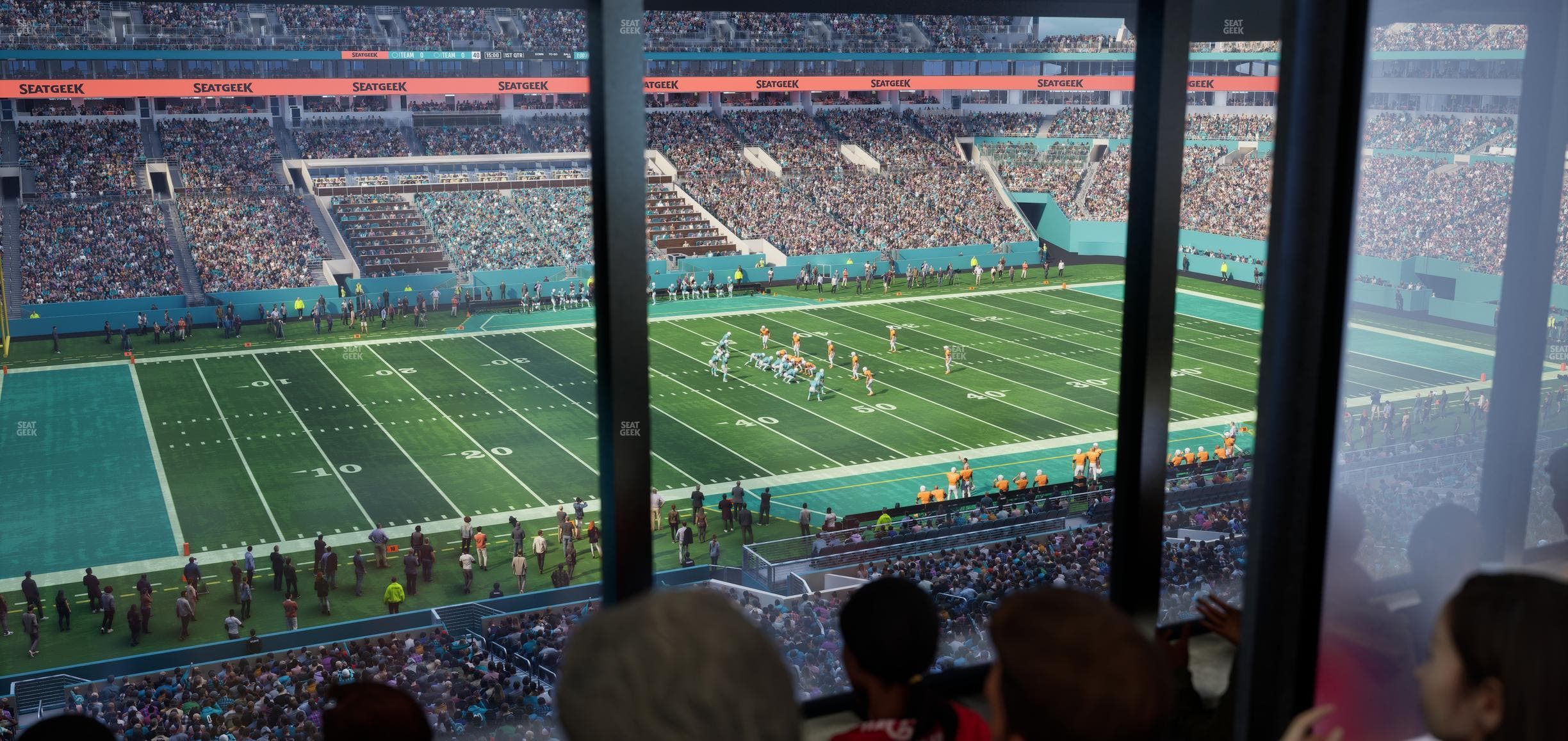Hard Rock Stadium - Section Mezzanine Suite 21 C Seat View