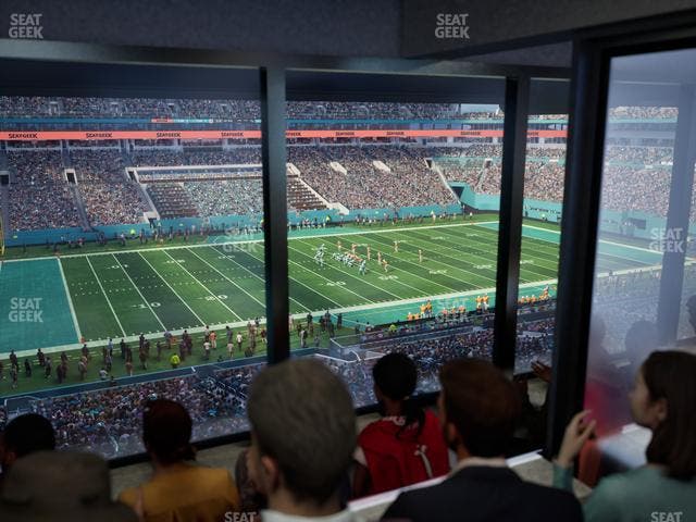 Hard Rock Stadium - Section Mezzanine Suite 21 C Seat View