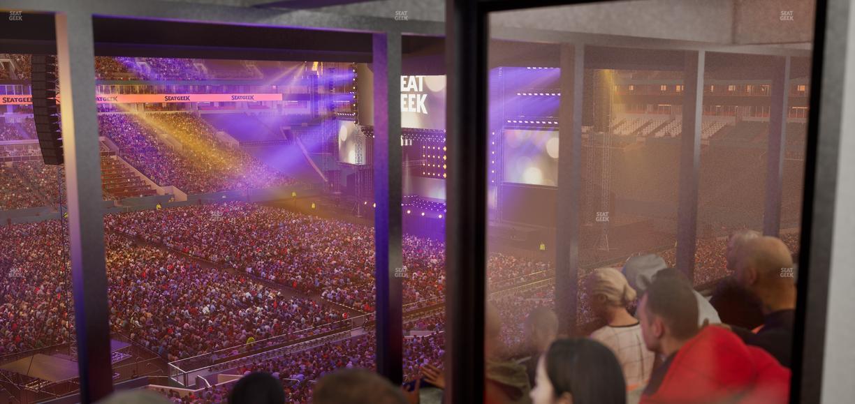 Hard Rock Stadium - Section Mezzanine Suite 21 C Seat View