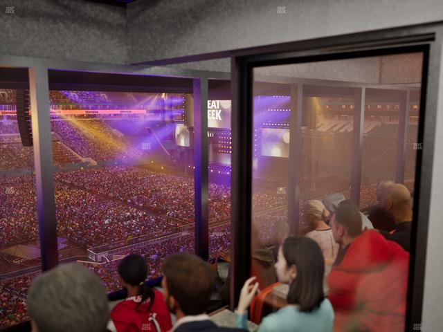 Hard Rock Stadium - Section Mezzanine Suite 21 C Seat View