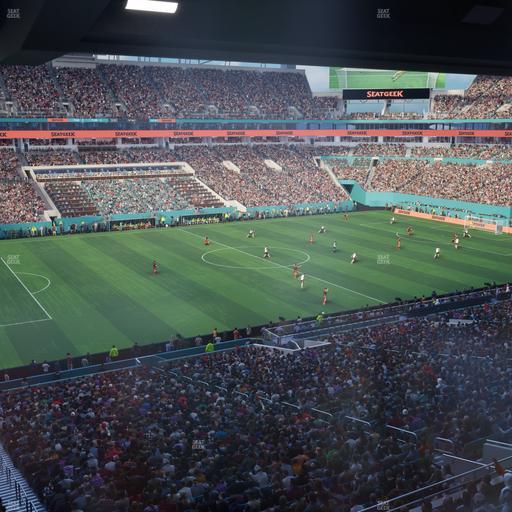 Hard Rock Stadium - Section Mezzanine Suite 22 A Seat View