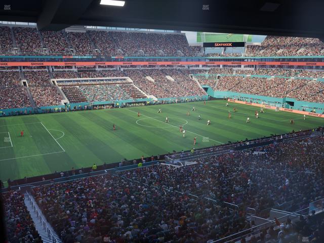 Hard Rock Stadium - Section Mezzanine Suite 22 A Seat View