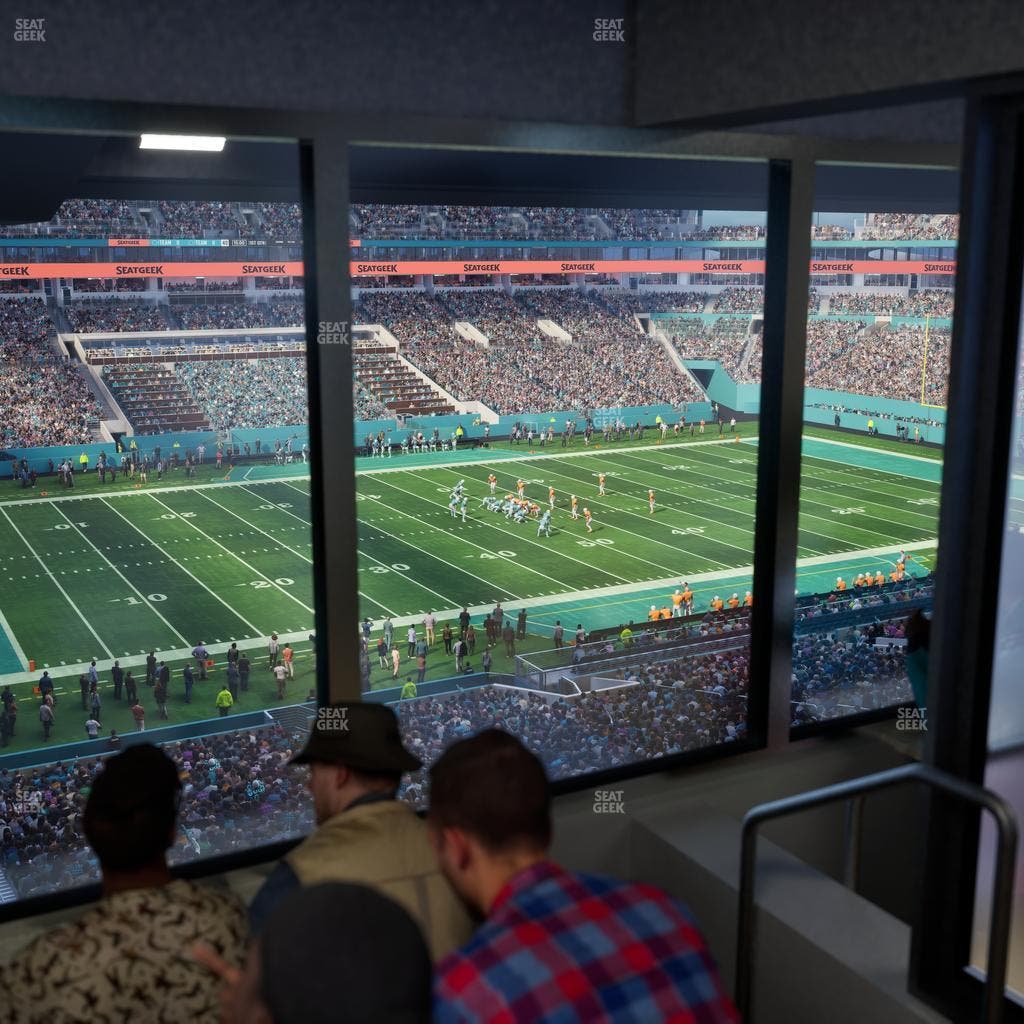 Hard Rock Stadium - Section Mezzanine Suite 22 A Seat View