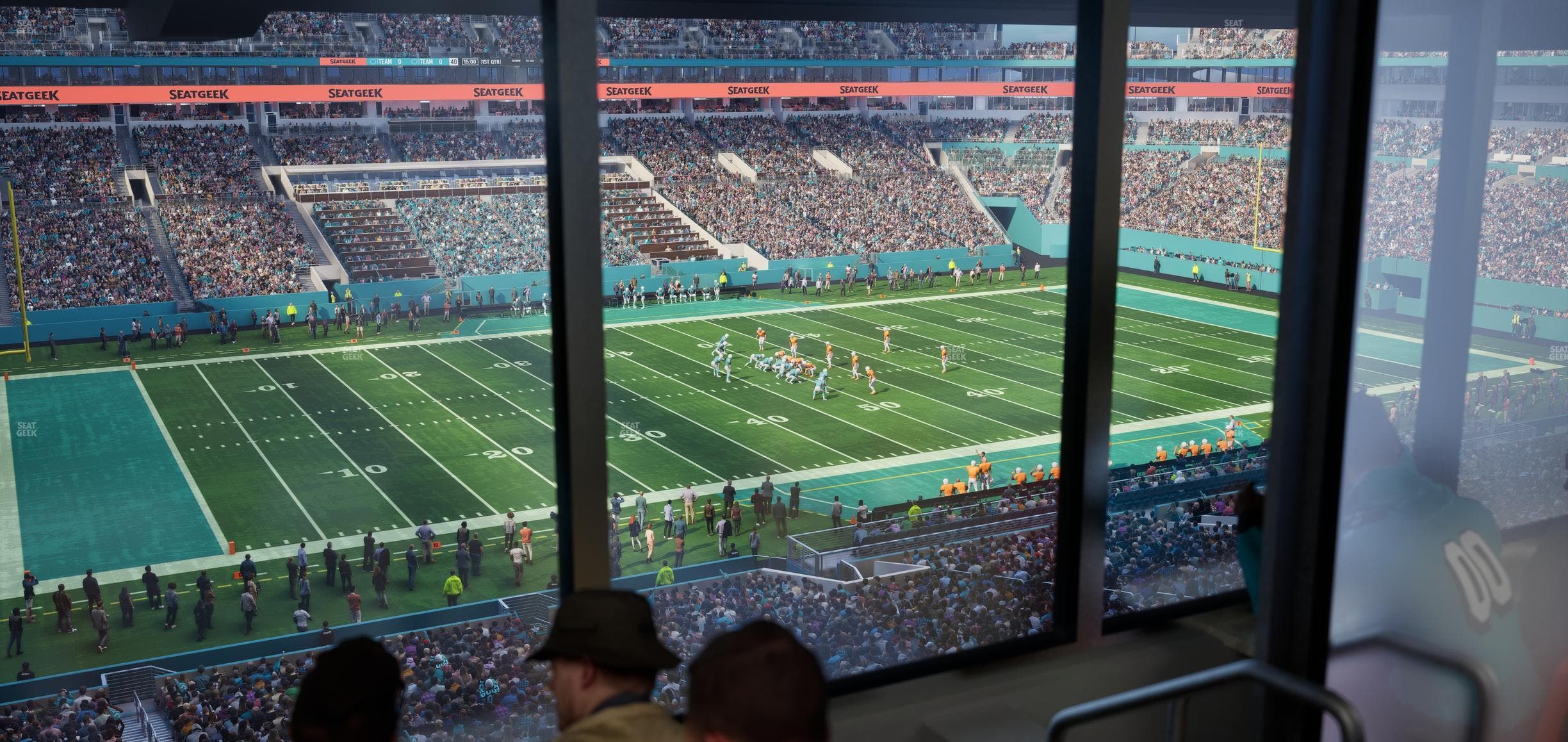 Hard Rock Stadium - Section Mezzanine Suite 22 A Seat View