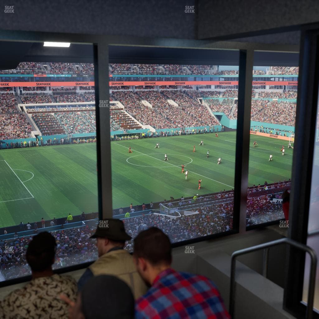 Hard Rock Stadium - Section Mezzanine Suite 22 A Seat View