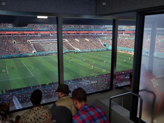 Hard Rock Stadium - Section Mezzanine Suite 22 A Seat View Hard Rock Stadium - Section Mezzanine Suite 22 A Seat View