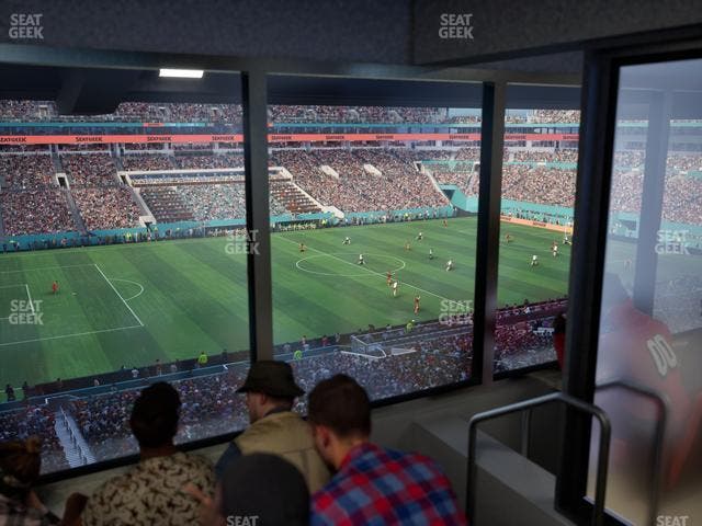 Hard Rock Stadium - Section Mezzanine Suite 22 A Seat View