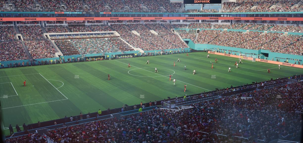 Hard Rock Stadium - Section Mezzanine Suite 22 B Seat View