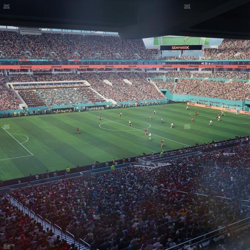 Hard Rock Stadium - Section Mezzanine Suite 22 B Seat View