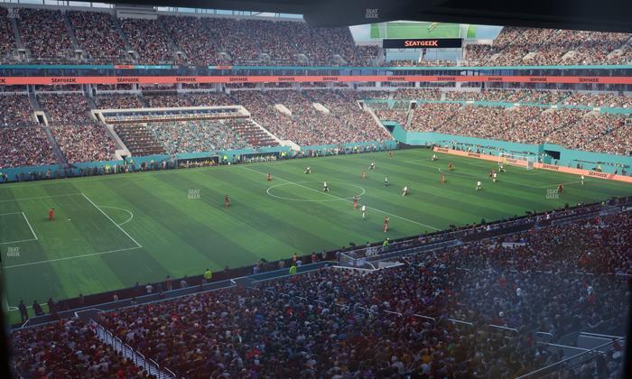 Hard Rock Stadium - Section Mezzanine Suite 22 B Seat View
