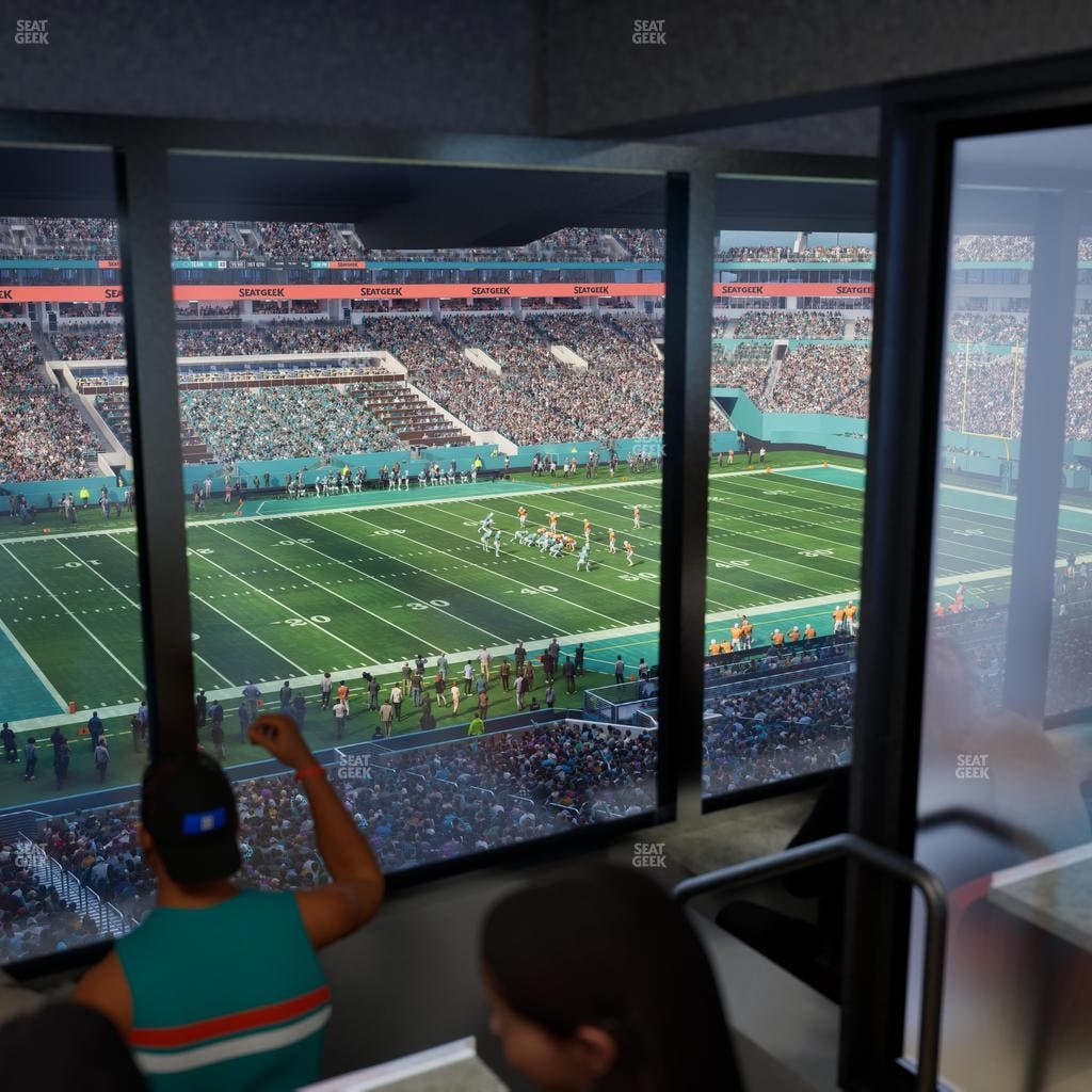 Hard Rock Stadium - Section Mezzanine Suite 22 B Seat View