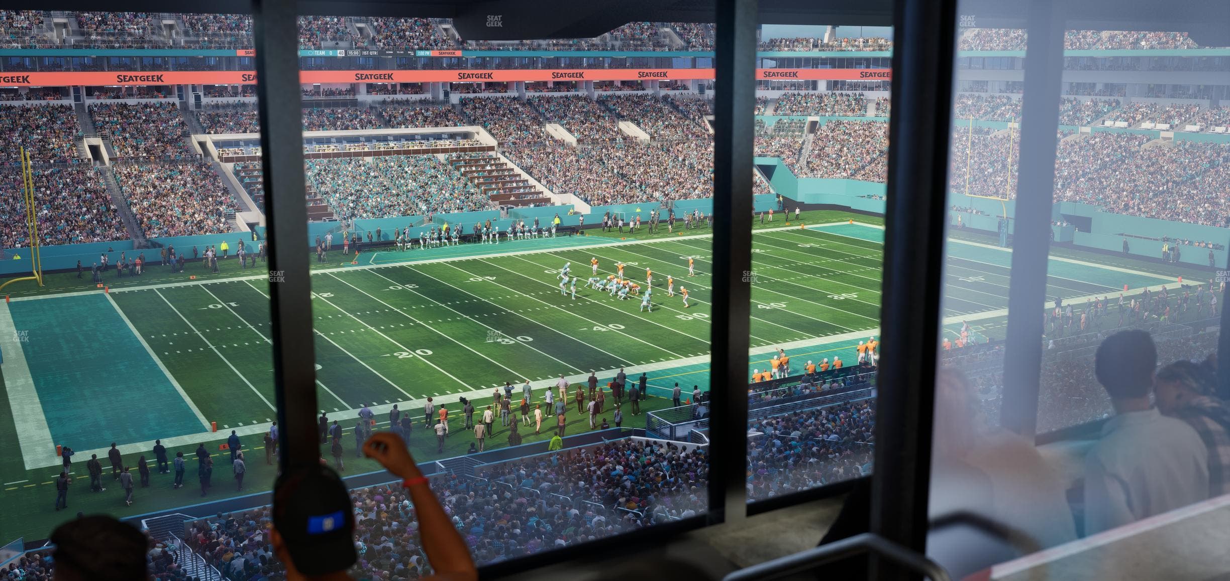 Hard Rock Stadium - Section Mezzanine Suite 22 B Seat View