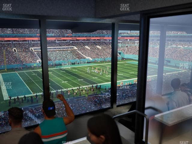 Hard Rock Stadium - Section Mezzanine Suite 22 B Seat View