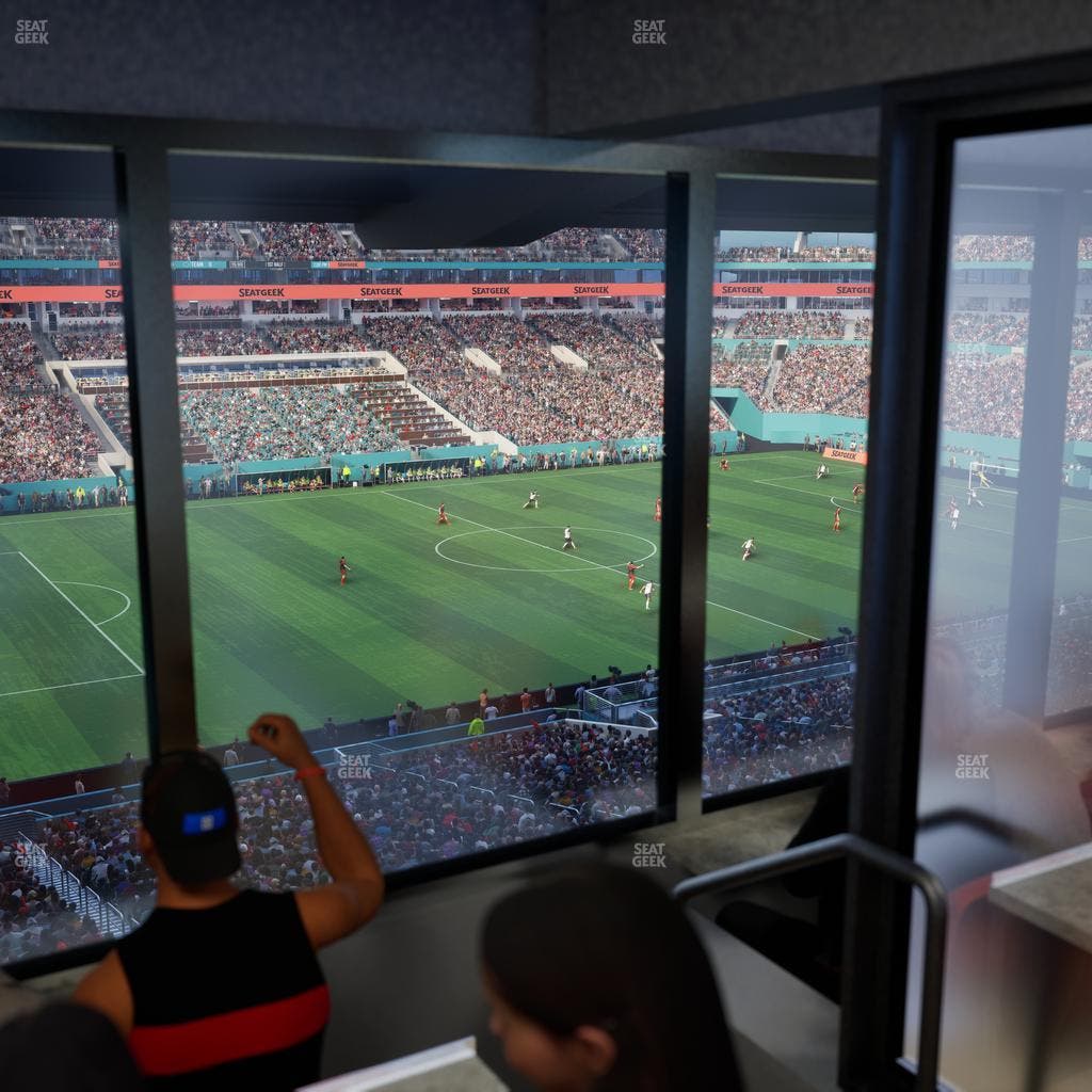 Hard Rock Stadium - Section Mezzanine Suite 22 B Seat View