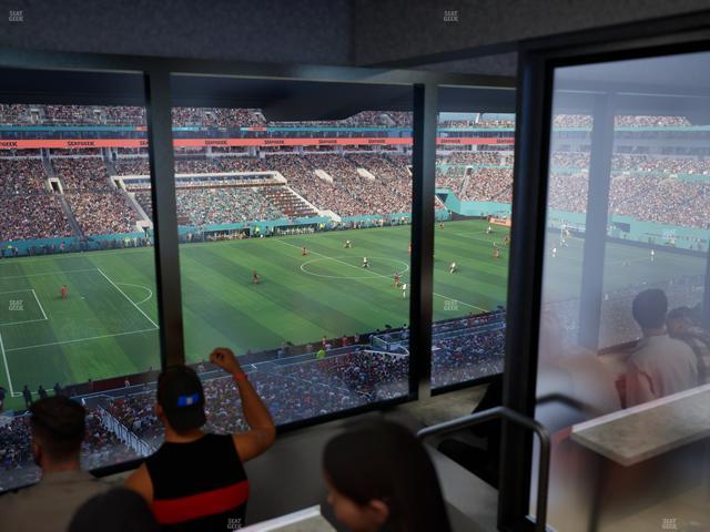 Hard Rock Stadium - Section Mezzanine Suite 22 B Seat View Hard Rock Stadium - Section Mezzanine Suite 22 B Seat View