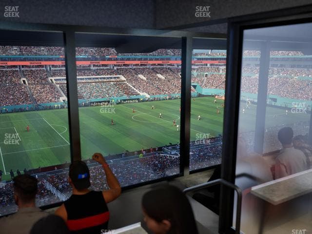 Hard Rock Stadium - Section Mezzanine Suite 22 B Seat View
