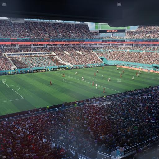 Hard Rock Stadium - Section Mezzanine Suite 22 C Seat View