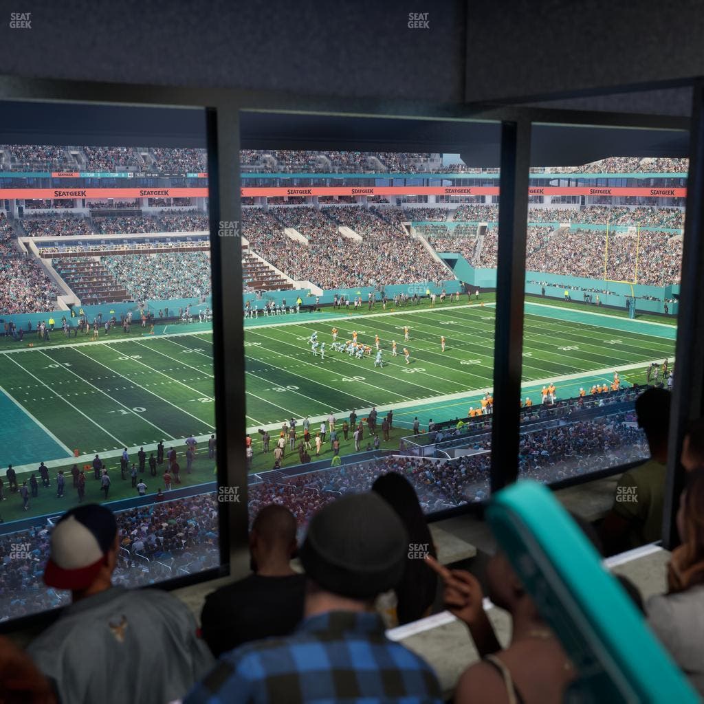 Hard Rock Stadium - Section Mezzanine Suite 22 C Seat View