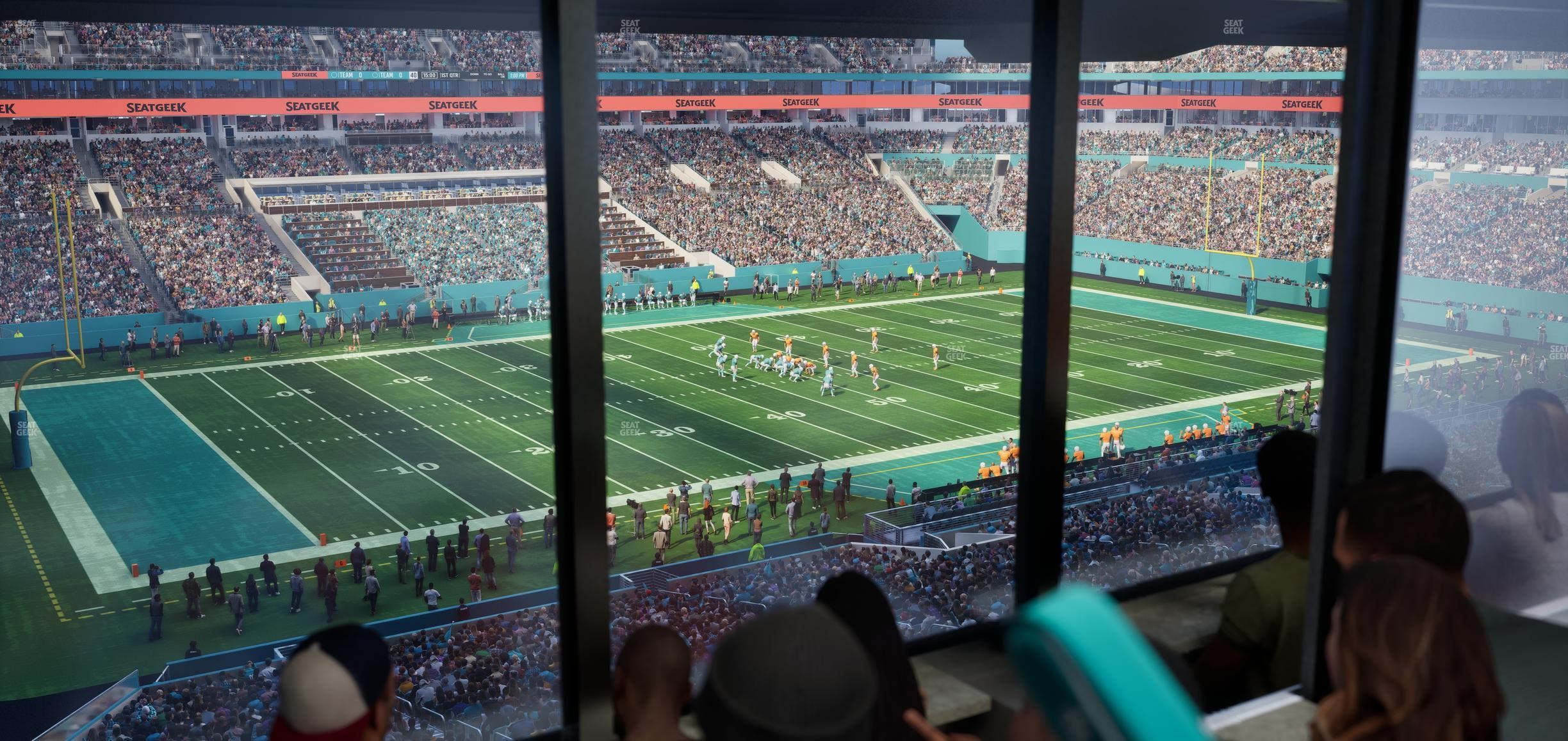 Hard Rock Stadium - Section Mezzanine Suite 22 C Seat View