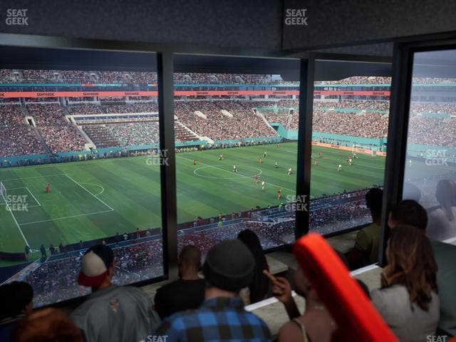 Hard Rock Stadium - Section Mezzanine Suite 22 C Seat View