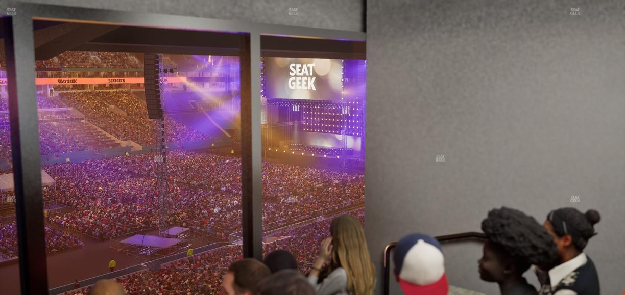 Hard Rock Stadium - Section Mezzanine Suite 23 A Seat View