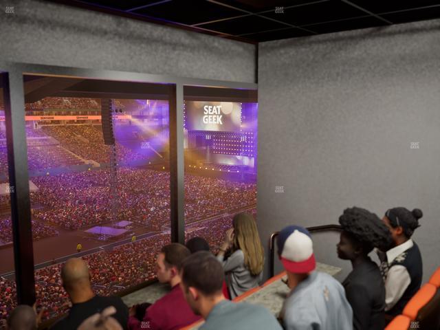 Hard Rock Stadium - Section Mezzanine Suite 23 A Seat View