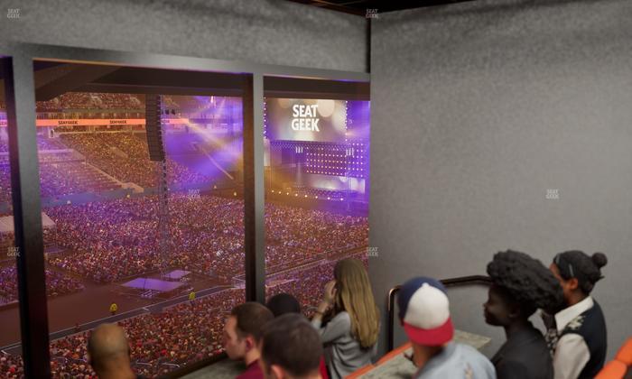 Hard Rock Stadium - Section Mezzanine Suite 23 A Seat View