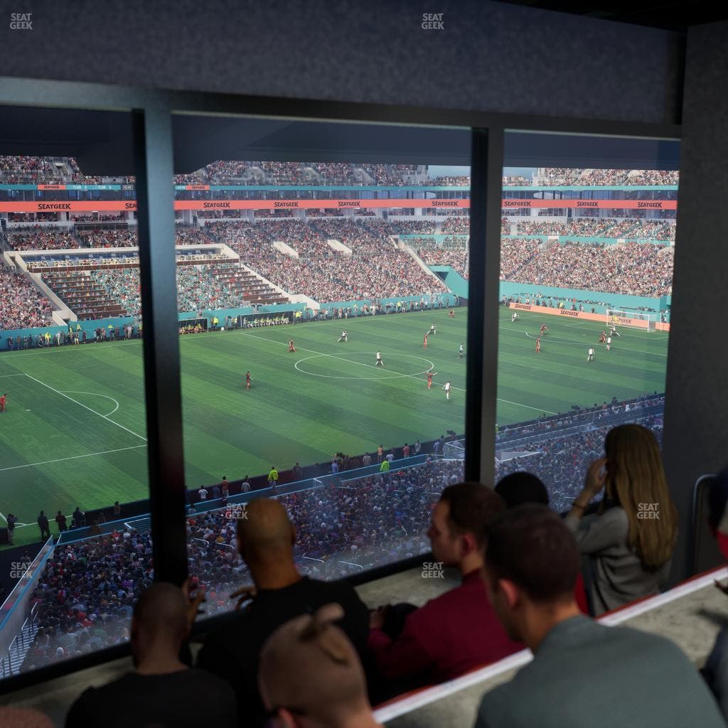 Hard Rock Stadium - Section Mezzanine Suite 23 A Seat View