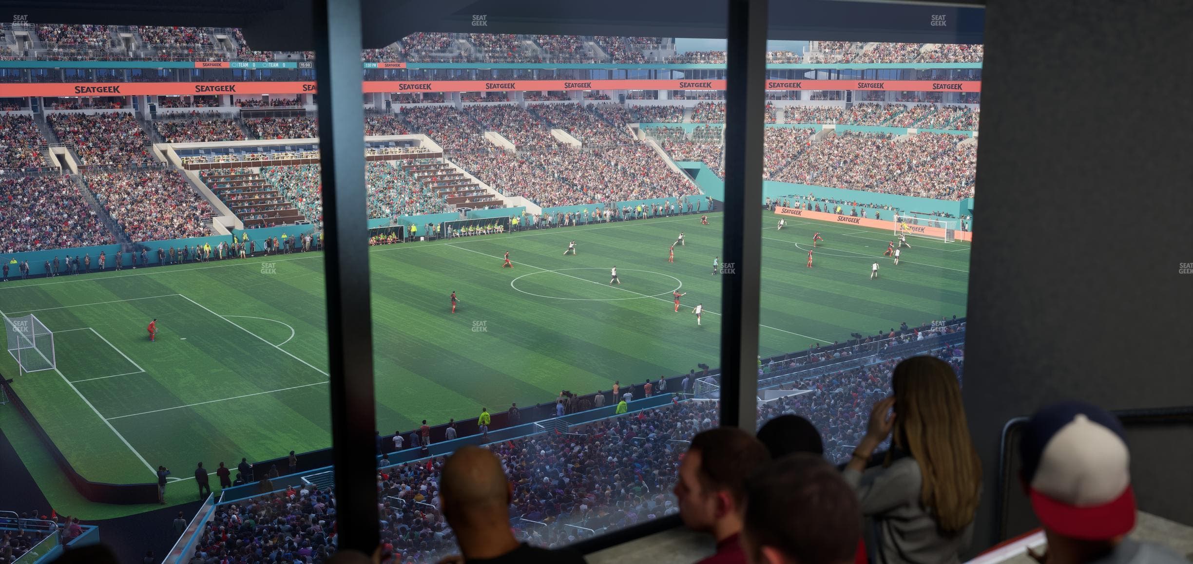 Hard Rock Stadium - Section Mezzanine Suite 23 A Seat View