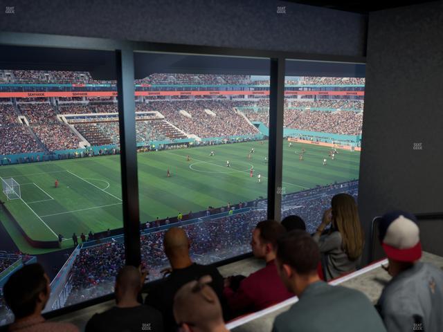 Hard Rock Stadium - Section Mezzanine Suite 23 A Seat View Hard Rock Stadium - Section Mezzanine Suite 23 A Seat View