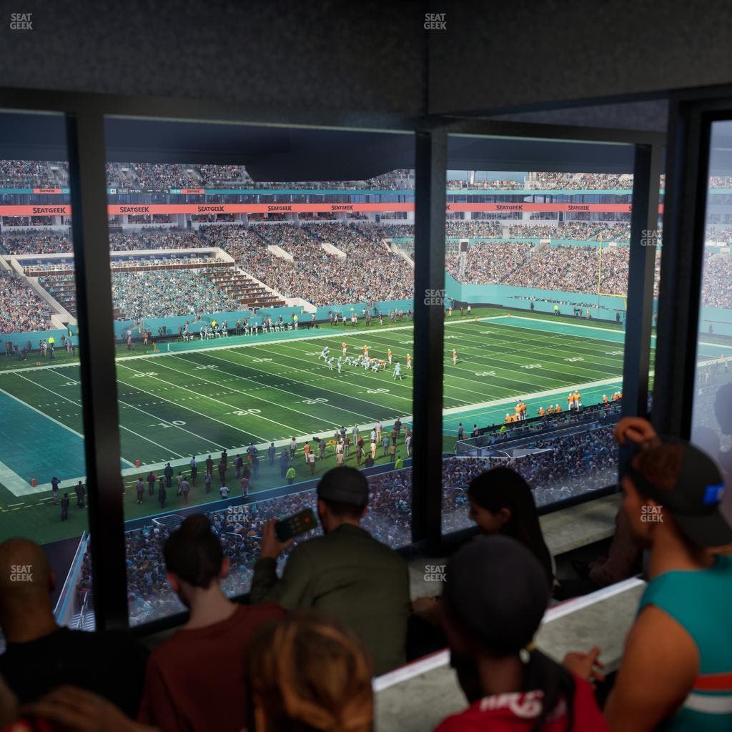 Hard Rock Stadium - Section Mezzanine Suite 23 B Seat View