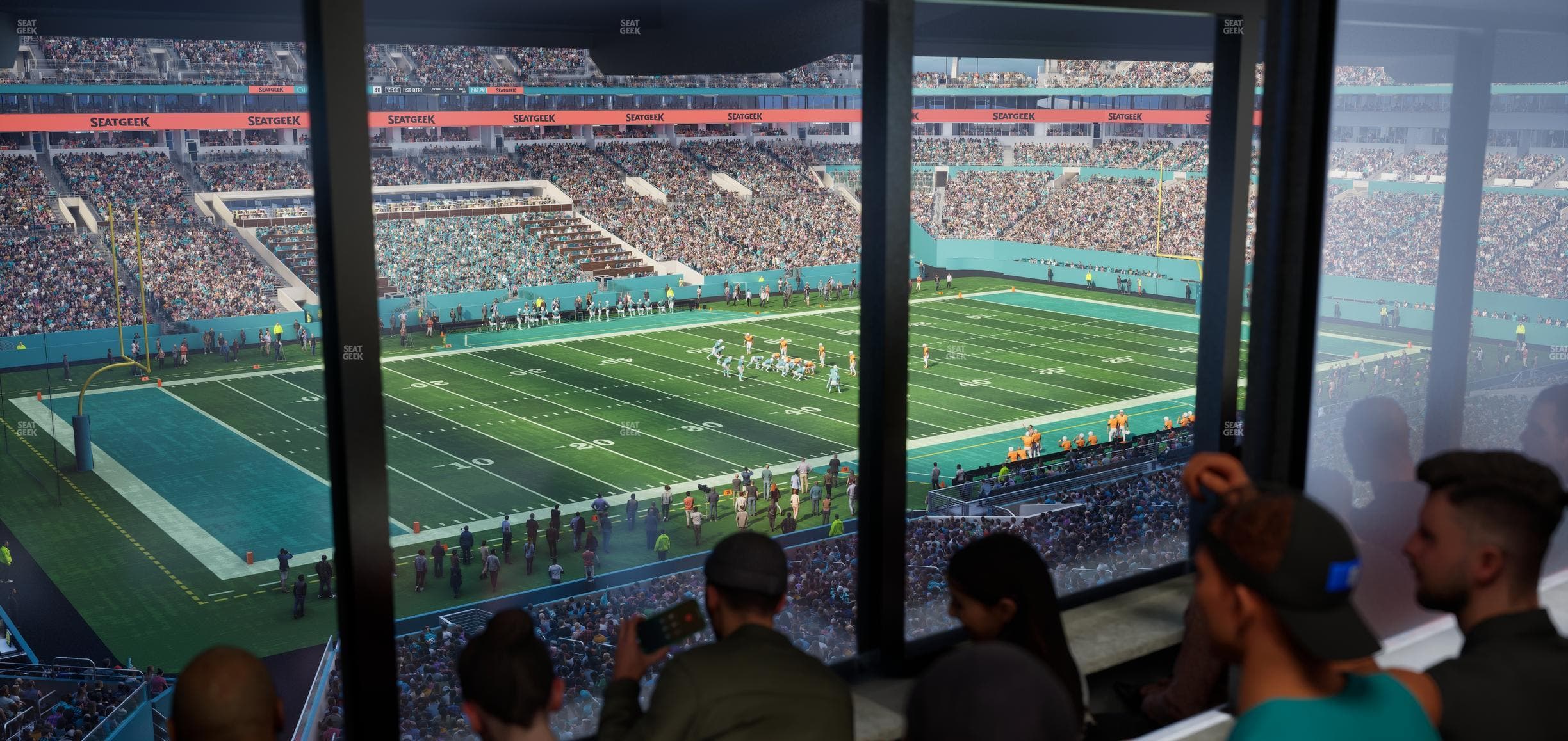 Hard Rock Stadium - Section Mezzanine Suite 23 B Seat View