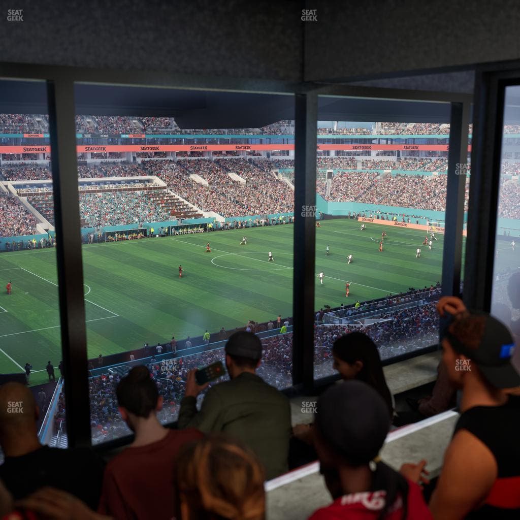Hard Rock Stadium - Section Mezzanine Suite 23 B Seat View
